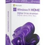 Windows 11 Home lisans anahtarı dijital teslimat