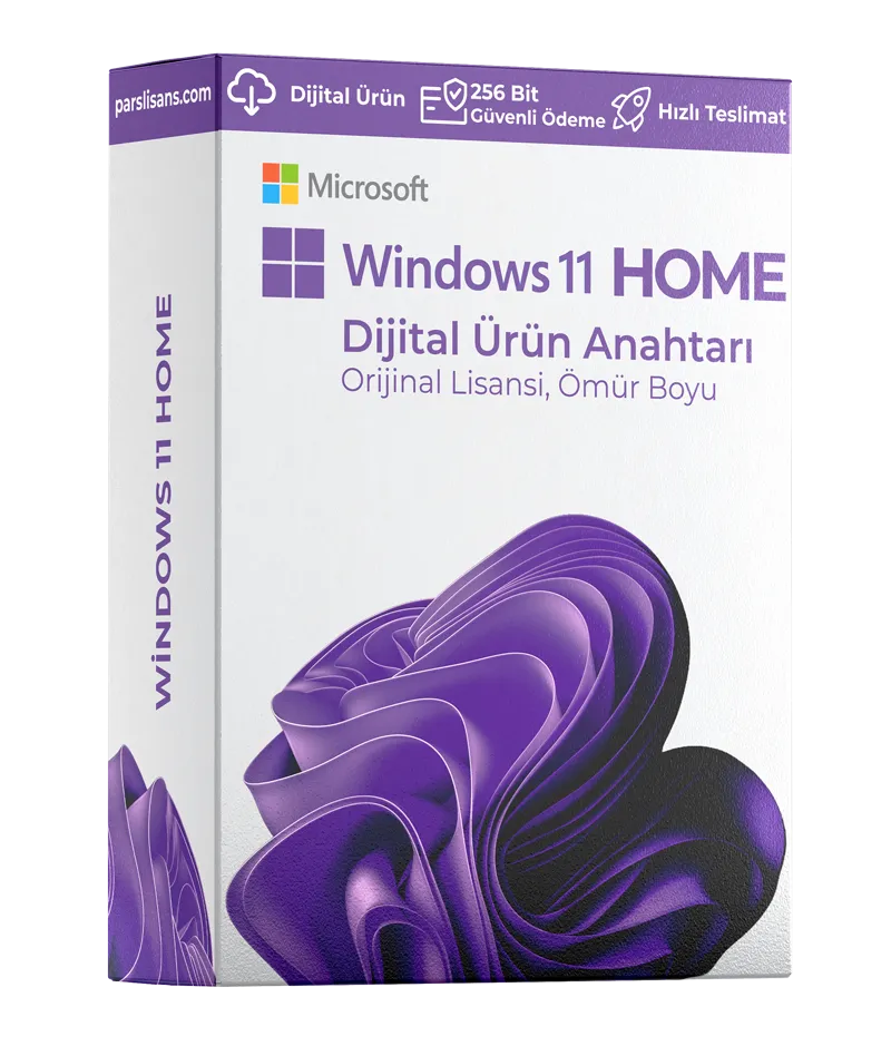 Windows 11 Home Lisans Anahtarı Windows 11 Home lisans anahtarı dijital teslimat
