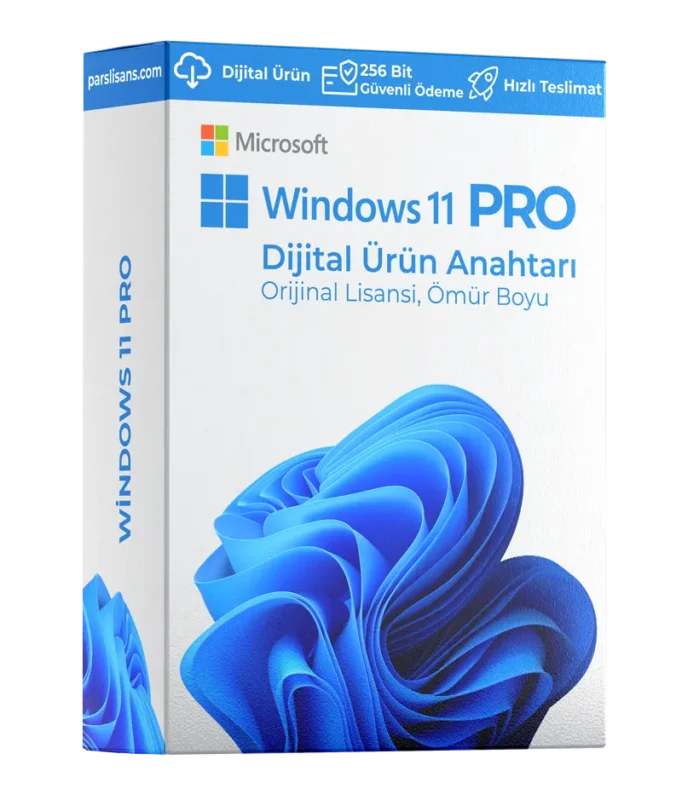 Windows 11 Pro lisans anahtarı dijital teslimat
