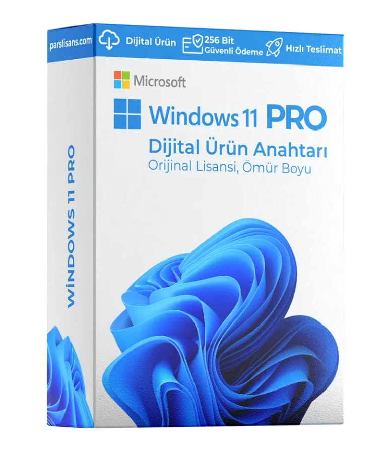 Windows 11 Pro lisans anahtarı dijital teslimat
