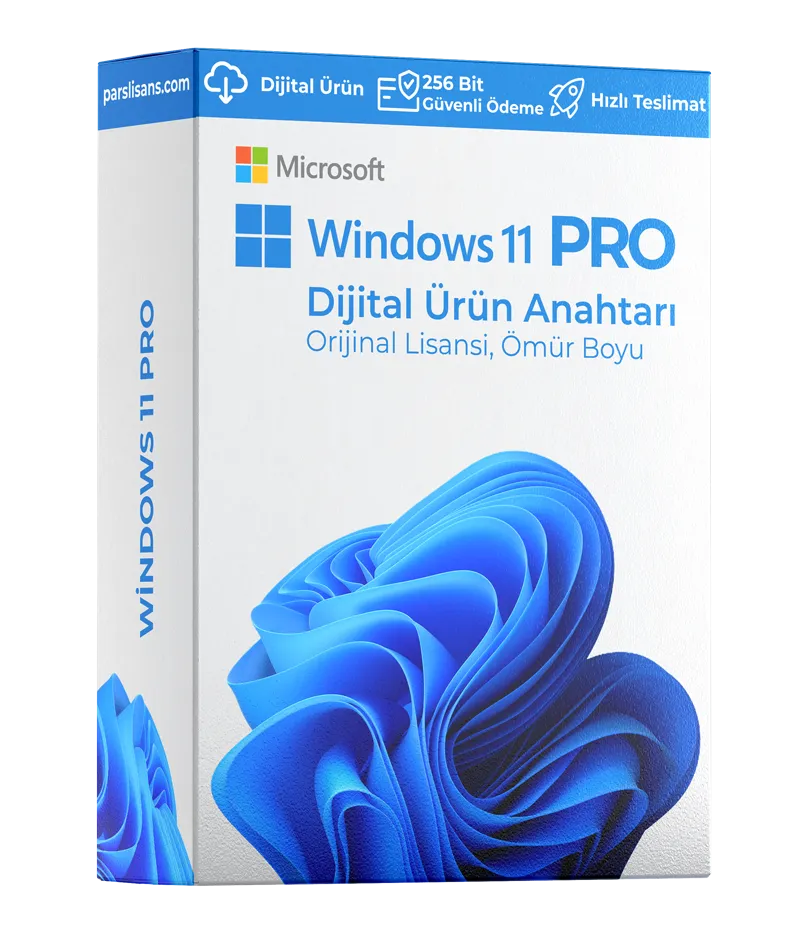 Windows 11 Pro Lisans Anahtarı Windows 11 Pro lisans anahtarı dijital teslimat